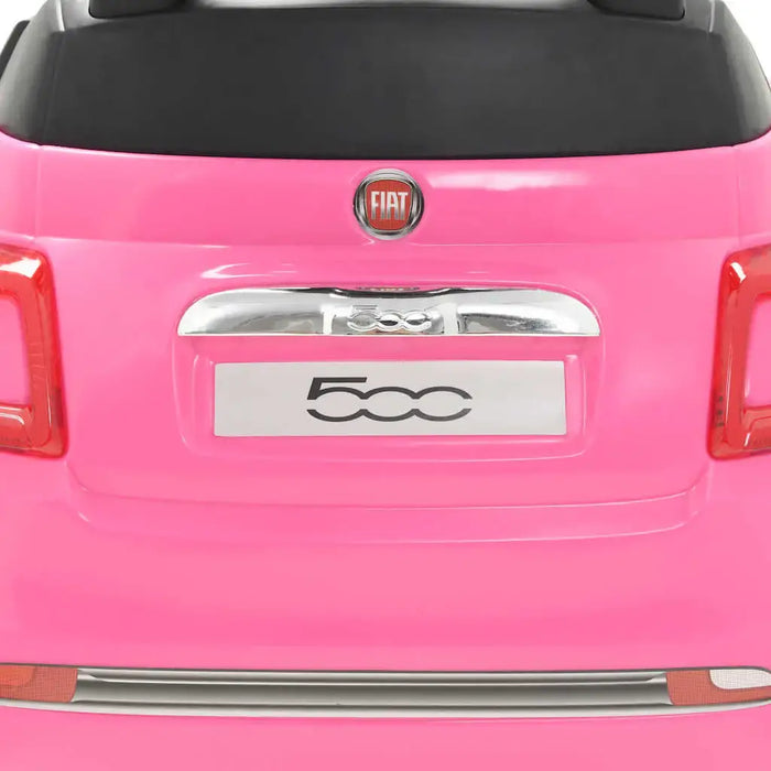 Fiat 500 Ride-On Car - Pink | Officially Licensed Toddler Push Car with Storage VIDAXL - Little and Giant Explorers