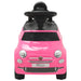 Fiat 500 Ride-On Car - Pink | Officially Licensed Toddler Push Car with Storage VIDAXL - Little and Giant Explorers
