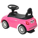 Fiat 500 Ride-On Car - Pink | Officially Licensed Toddler Push Car with Storage VIDAXL - Little and Giant Explorers