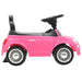 Fiat 500 Ride-On Car - Pink | Officially Licensed Toddler Push Car with Storage VIDAXL - Little and Giant Explorers