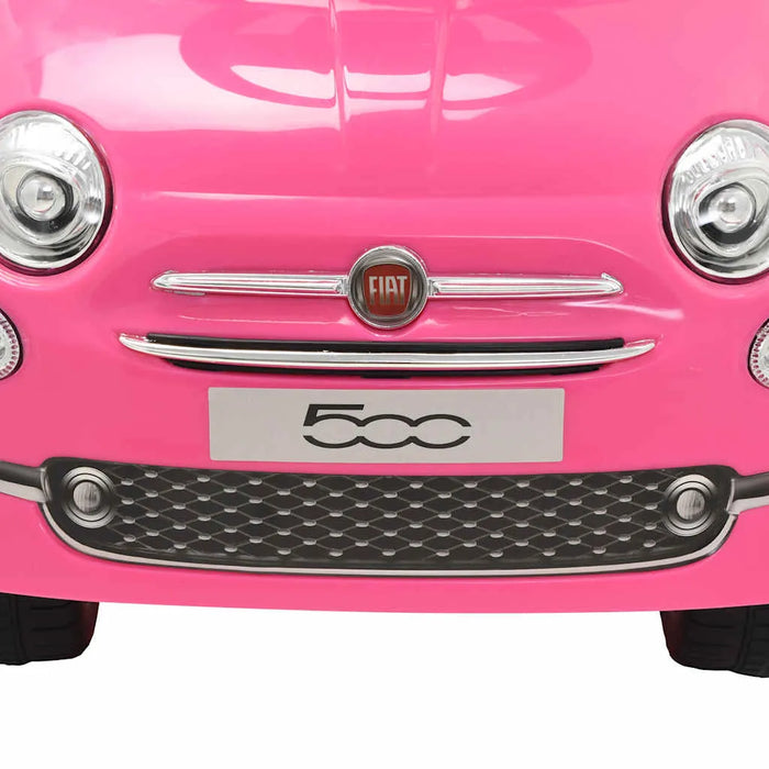 Fiat 500 Ride-On Car - Pink | Officially Licensed Toddler Push Car with Storage VIDAXL - Little and Giant Explorers