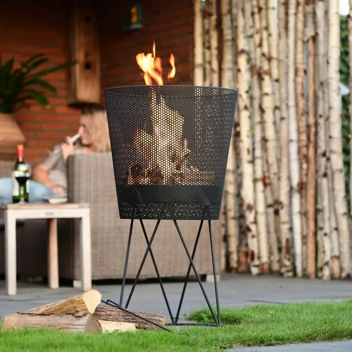 Fire Basket 'Amarillo' in Black - Little and Giant Explorers RedFire