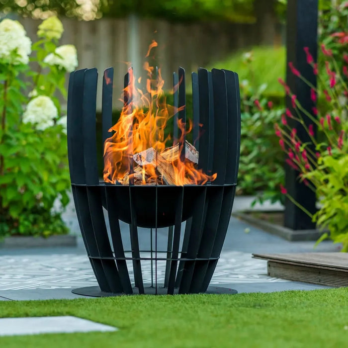 Fire Basket 'Baylor' in Black - Little and Giant Explorers RedFire