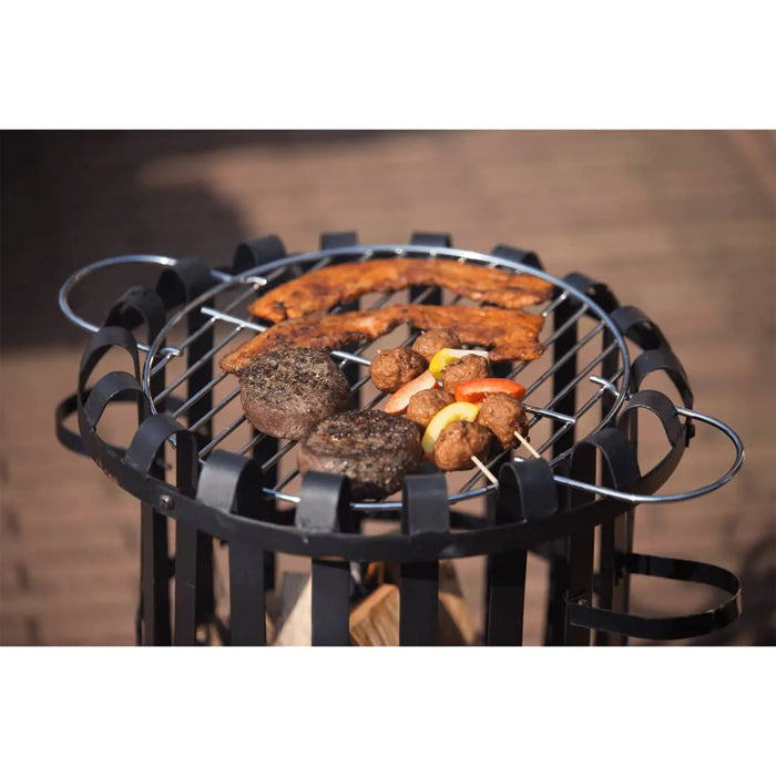 Fire Basket 'Dallas' in Black - Little and Giant Explorers RedFire