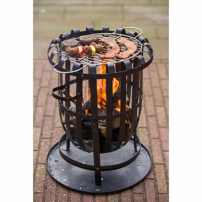 Fire Basket 'Dallas' in Black - Little and Giant Explorers RedFire