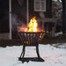 Fire Basket 'Denver' in Black - Little and Giant Explorers RedFire