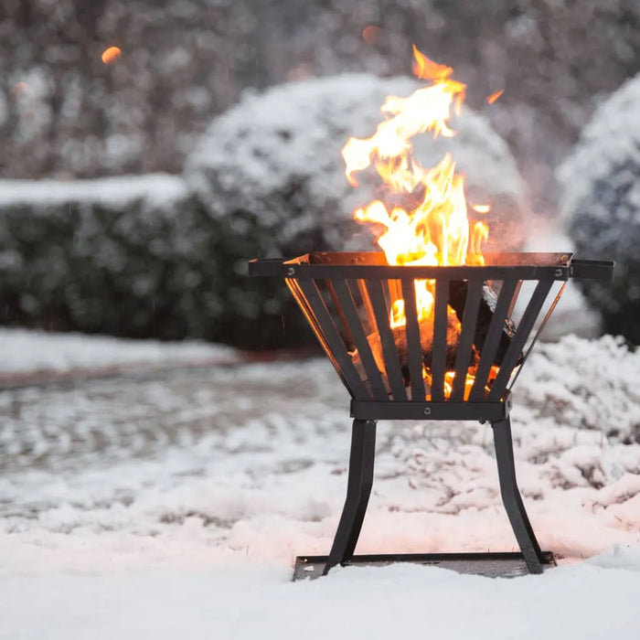 Fire Basket 'Denver' in Black - Little and Giant Explorers RedFire