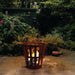 Fire Basket with Handle in Rust and Metal - Little and Giant Explorers ProGarden