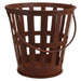 Fire Basket with Handle in Rust and Metal - Little and Giant Explorers ProGarden