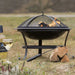 Fire Bowl 'Atlanta' in Black - Little and Giant Explorers RedFire