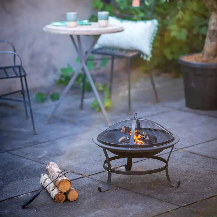 Fire Bowl 'Atlanta' in Black - Little and Giant Explorers RedFire