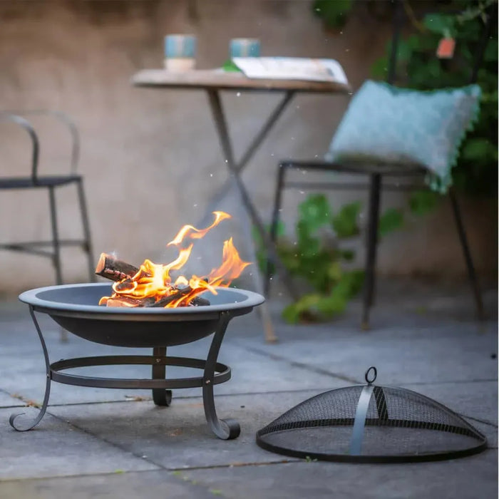 Fire Bowl 'Atlanta' in Black - Little and Giant Explorers RedFire