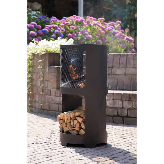 Fire Pit 'Buffalo' in Matte Black - Little and Giant Explorers RedFire