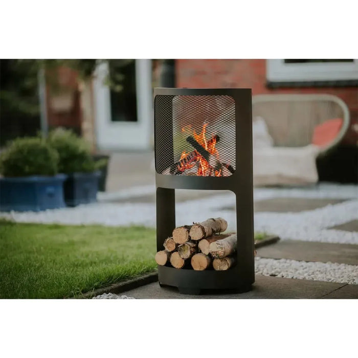 Fire Pit 'Buffalo' in Matte Black - Little and Giant Explorers RedFire