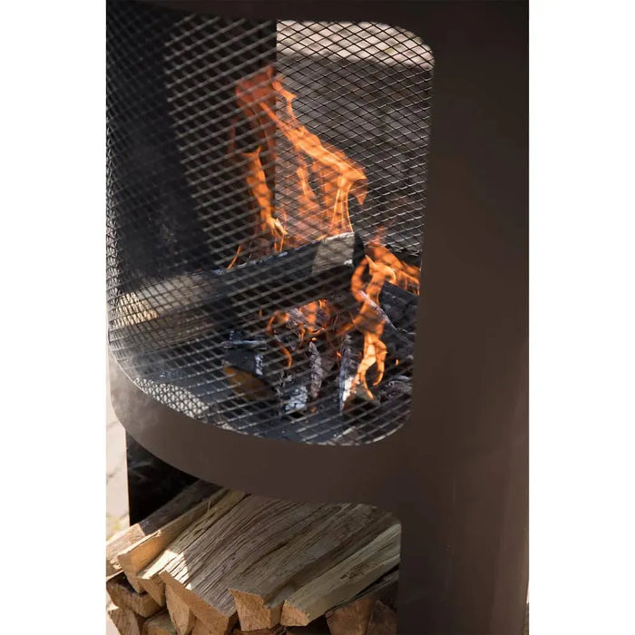 Fire Pit 'Buffalo' in Matte Black - Little and Giant Explorers RedFire