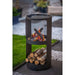 Fire Pit 'Buffalo' in Matte Black - Little and Giant Explorers RedFire