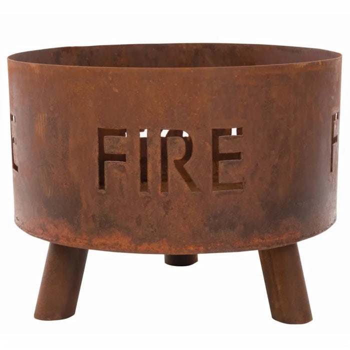 Fire Pit 'Fulla' in Rust - Little and Giant Explorers RedFire