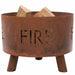 Fire Pit 'Fulla' in Rust - Little and Giant Explorers RedFire