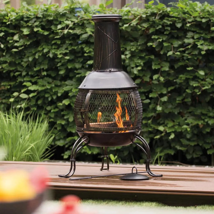 Fire Pit 'Sauda' in Bronze - Little and Giant Explorers RedFire