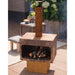 Fireplace 'Jersey XL' in Steel Rust - Little and Giant Explorers RedFire