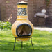 Fireplace 'Soledad Clay' in Yellow and Black - Little and Giant Explorers RedFire