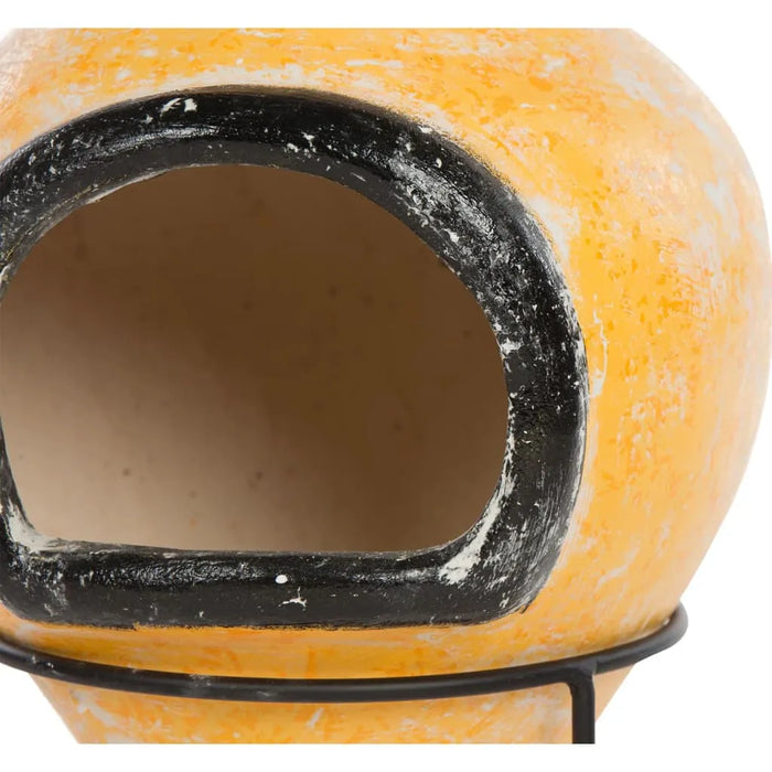 Fireplace 'Soledad Clay' in Yellow and Black - Little and Giant Explorers RedFire