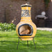 Fireplace 'Soledad Clay' in Yellow and Black - Little and Giant Explorers RedFire