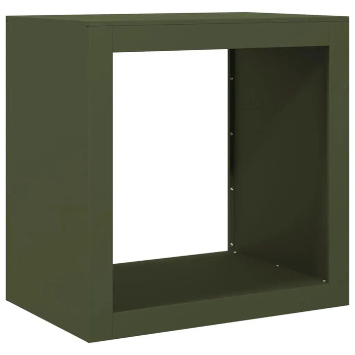 Firewood Rack in Green (60 x 40 x 60cm) - Little and Giant Explorers vidaXL