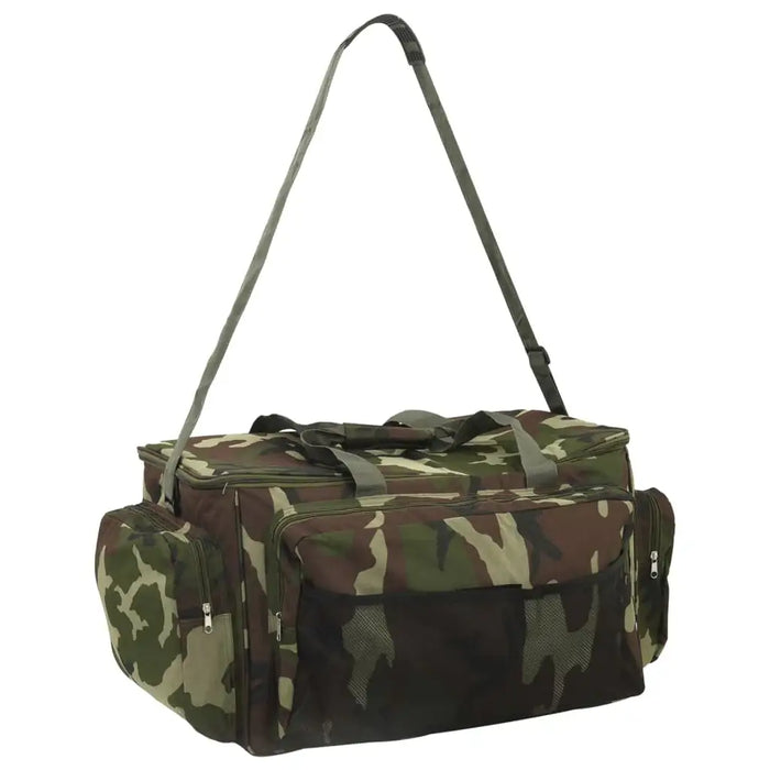 Fishing Bag – Camouflage | Waterproof Tackle Bag with Adjustable Shoulder Strap VIDAXL - Little and Giant Explorers vidaXL