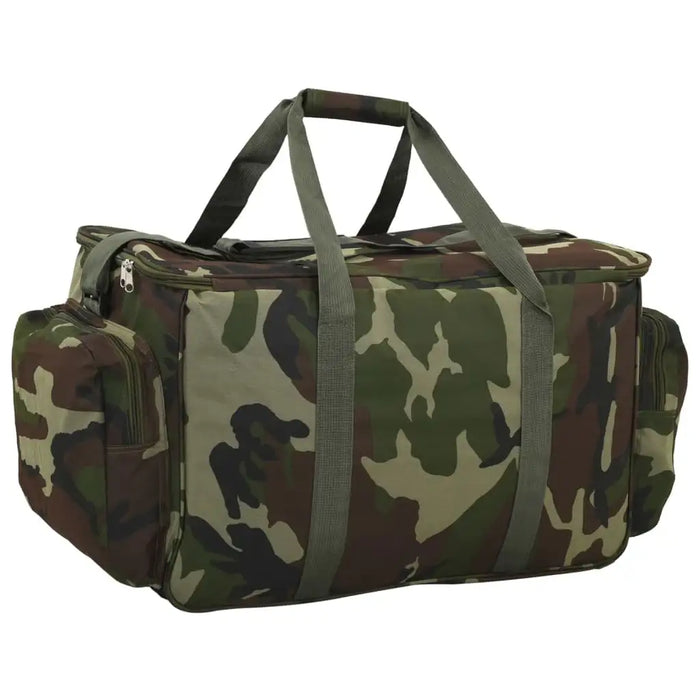 Fishing Bag – Camouflage | Waterproof Tackle Bag with Adjustable Shoulder Strap VIDAXL - Little and Giant Explorers vidaXL