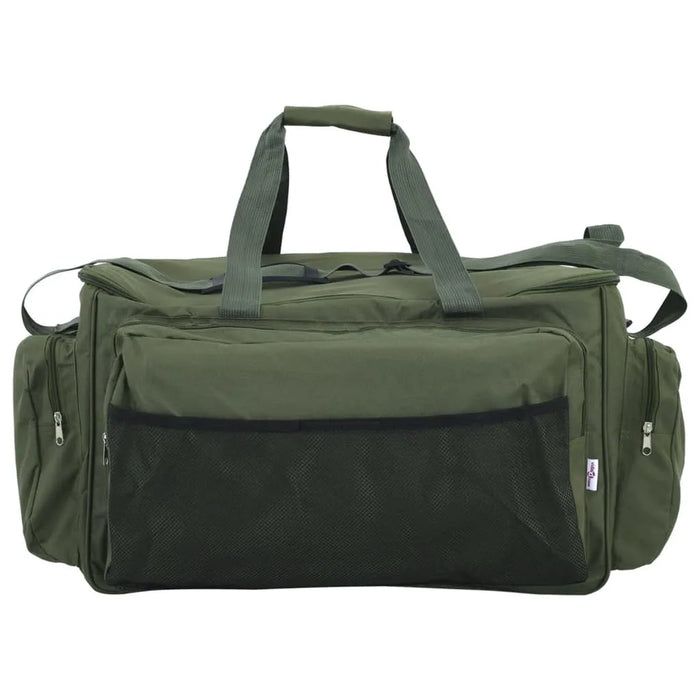 vidaXL Fishing Bag Waterproof Dark Green Oxford Fabric - Little and Giant Explorers Little and Giant Explorers