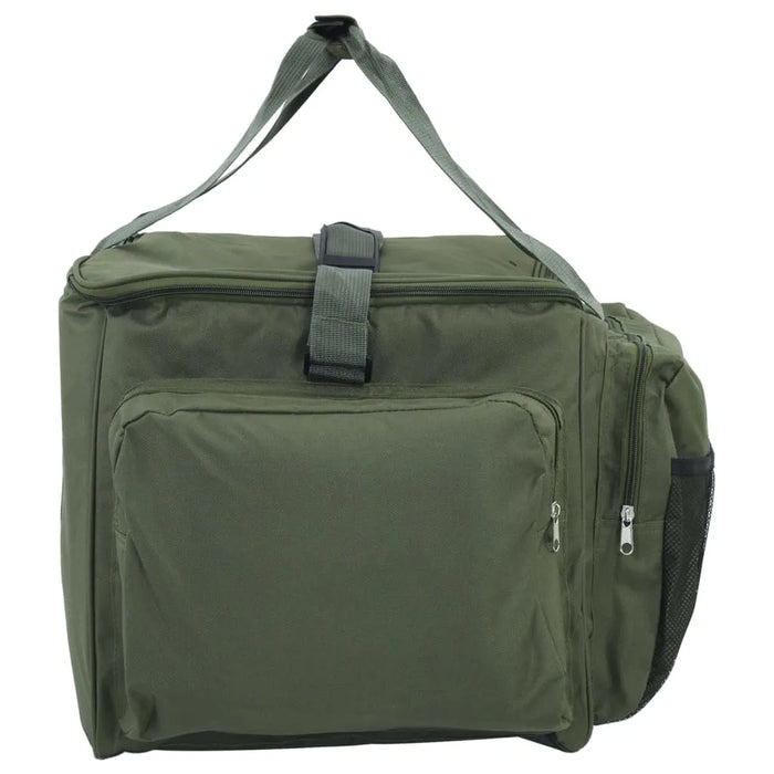vidaXL Fishing Bag Waterproof Dark Green Oxford Fabric - Little and Giant Explorers Little and Giant Explorers