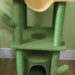 Tall Adjustable Floor to Ceiling Cat Tree with Scratching Posts - Little and Giant Explorers PawHut
