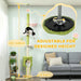 Floor-to-Ceiling Cat Tree – Multi-Level Tower | Hammock, Cat House and Flower Perches PAWHUT - Little and Giant Explorers PawHut