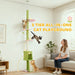 Floor-to-Ceiling Cat Tree – Multi-Level Tower | Hammock, Cat House and Flower Perches PAWHUT - Little and Giant Explorers PawHut