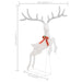 Flying Reindeer Christmas Decoration 120 Cold White LEDs in White - Little and Giant Explorers vidaXL