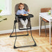 Foldable Baby Highchair – Coffee | Portable Feeding Chair - Adjustable Tray and Footrest COSTWAY - Little and Giant Explorers Costway