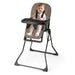 Foldable Baby Highchair – Coffee | Portable Feeding Chair - Adjustable Tray and Footrest COSTWAY - Little and Giant Explorers Costway