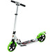 Foldable Kick Scooter – Green | Aluminium Frame - Adjustable Handlebar and Rear Brake HOMCOM - Little and Giant Explorers HOMCOM