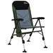 Foldable Metal Frame Fishing Chair with Adjustable Legs - Little and Giant Explorers Outsunny