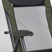 Foldable Metal Frame Fishing Chair with Adjustable Legs - Little and Giant Explorers Outsunny