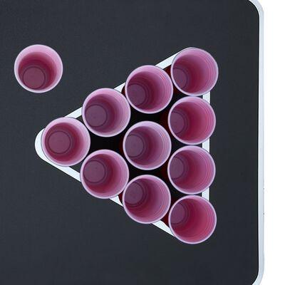 Folding Beer Pong Table with Cups and Balls 240cm - Little and Giant Explorers vidaXL