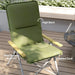 Portable Camping Chair with Padded Seat and Carry Bag in Green - Little and Giant Explorers Outsunny