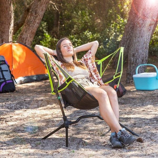 Folding Camping Chair with Swing - Little and Giant Explorers InnovaGoods