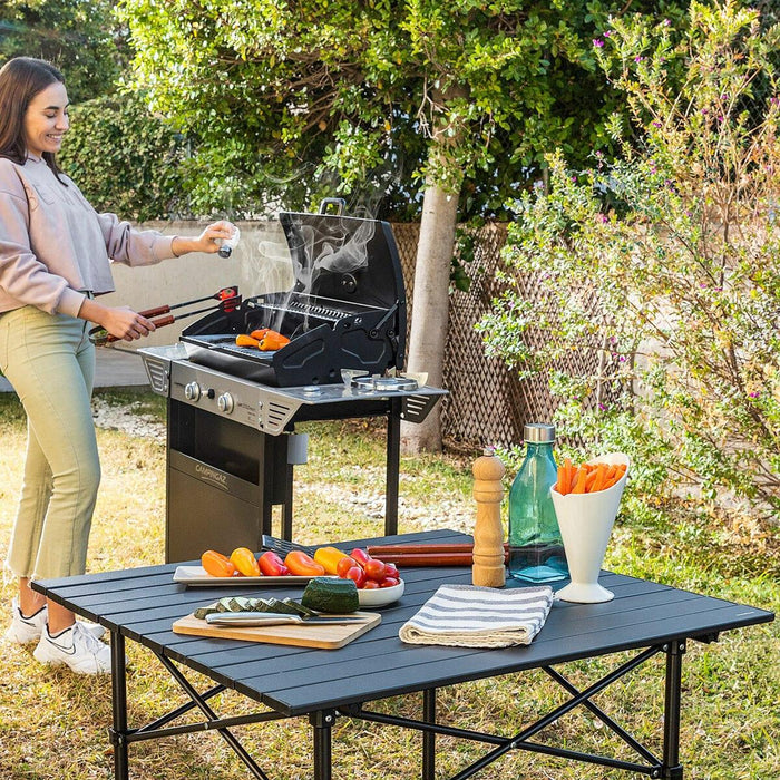 Folding Camping Table with Basket and Cover - Little and Giant Explorers InnovaGoods