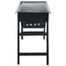 Folding Charcoal BBQ Grill | Portable Outdoor Barbecue - Folding Steel Tabletop VIDAXL - Little and Giant Explorers vidaXL