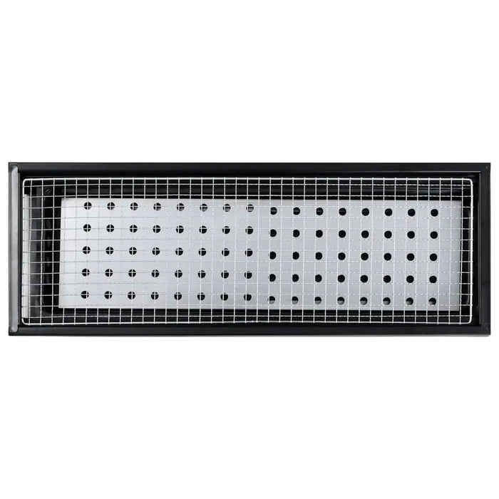 Folding Charcoal BBQ Grill | Portable Outdoor Barbecue - Folding Steel Tabletop VIDAXL - Little and Giant Explorers vidaXL