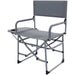 Folding Directors Camping Chair with Side Table - Little and Giant Explorers Outsunny