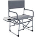 Folding Directors Camping Chair with Side Table - Little and Giant Explorers Outsunny