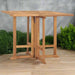 Folding Garden Dining Table in Solid Teak Wood - Little and Giant Explorers vidaXL